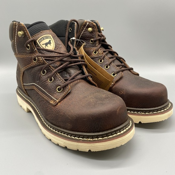 Irish Setter By Red Wing Work Boots Mens US 8 Kittson Brown Steel Toe main image 10
